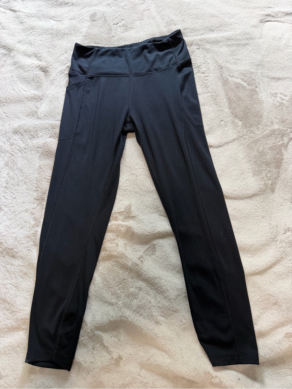 Victoria's Secret Black Leggings with Wide Waistband